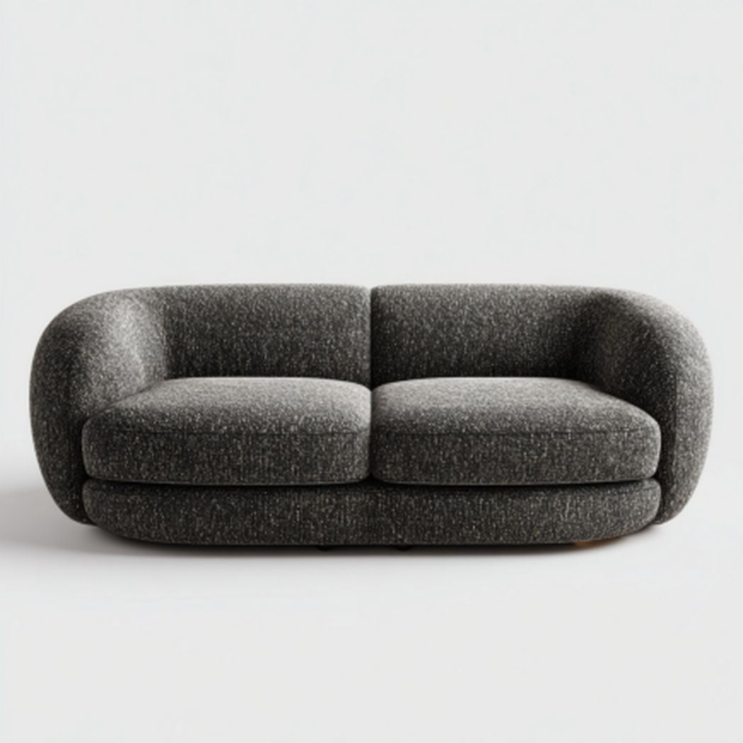 Sofa do siedzenia w salonie z tkaniny - 200 x 90 x 80