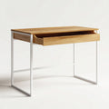 Biurko do pracy z drewna i metalu - 120 x 60 x 75
