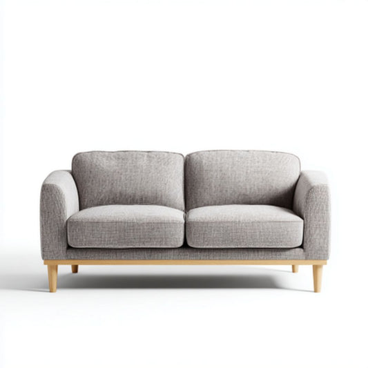 Sofa do wypoczynku w salonie z tkaniny polyesterowej - 150 x 80 x 70