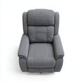 Fotel relaksacyjny upholstery w tkaninie poliestrowej - 80 x 90 x 100